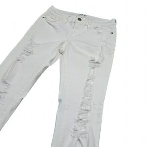 Frame Le Skinny de Jeanne White Denim‎ Jeans Size 26